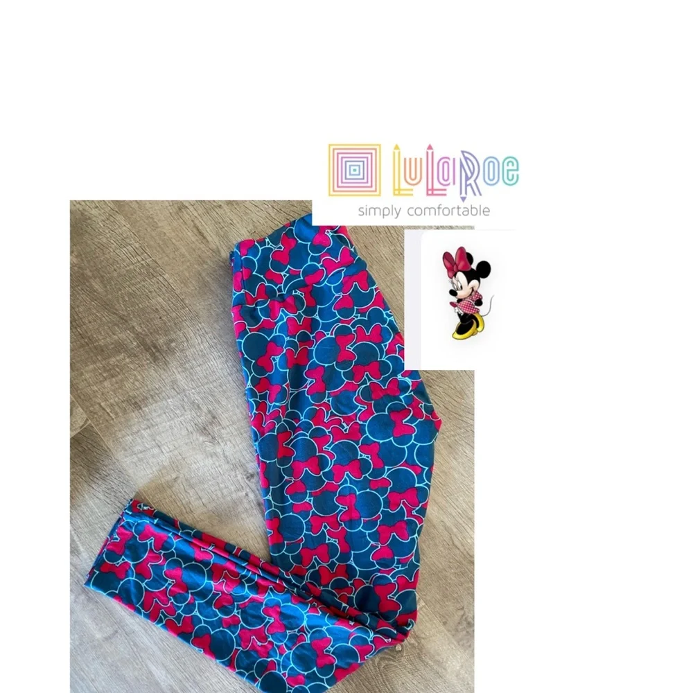 Lularoe Disney Minnie Mouse
One-of-a-kind leggings One Size
All over Minnie - Picture 5 of 5